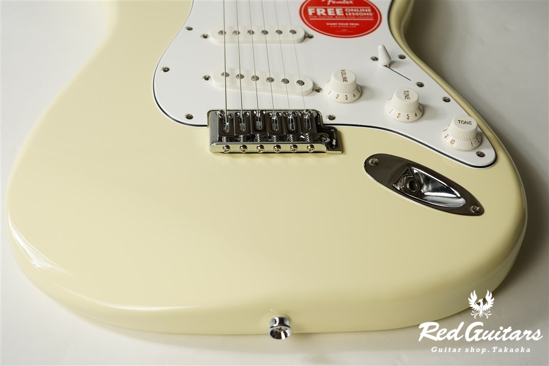 Squier by Fender AFFINITY SERIES STRATOCASTER - Olympic White | Red Guitars  Online Store